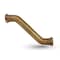 Everflow Double Offset for Tubular Drain Applications, 17GA Brass 1-1/4"x12" 62221 - alternate 1
